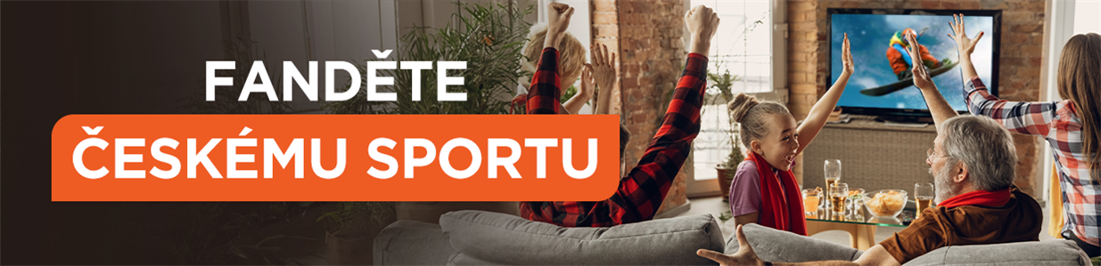 Fanděte českému sportu, televize, soundbary, fanoušci